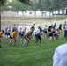 Military members assigned to the Defense Threat Reduction Agency (DTRA), conduct a joint physical training (PT) session at DTRA headquarters on Fort Belvoir, Va. Sep. 19, 2025.