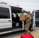 A Mississippi National Guard Soldier loads food for troops on patrol in Washington, D.C.