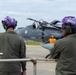 U.S. Marines with 2nd MAW and CLC-21 refuel Harriers