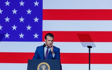 Secretary of War Delivers Address