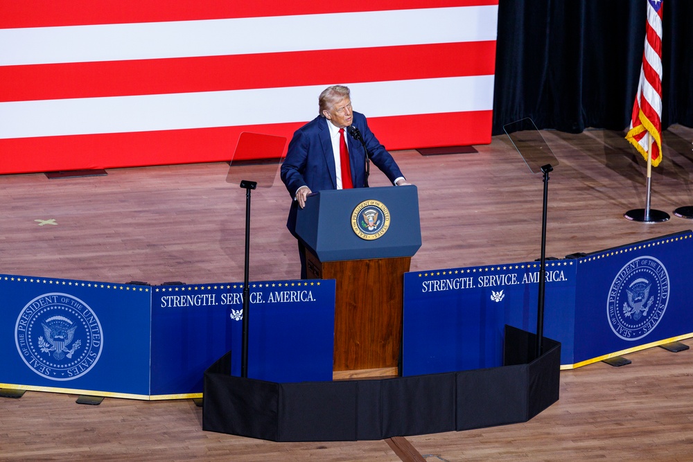 Secretary of War Delivers Address