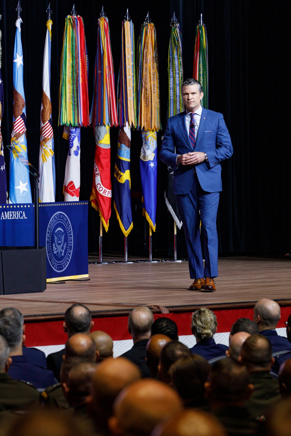 Secretary of War Delivers Address