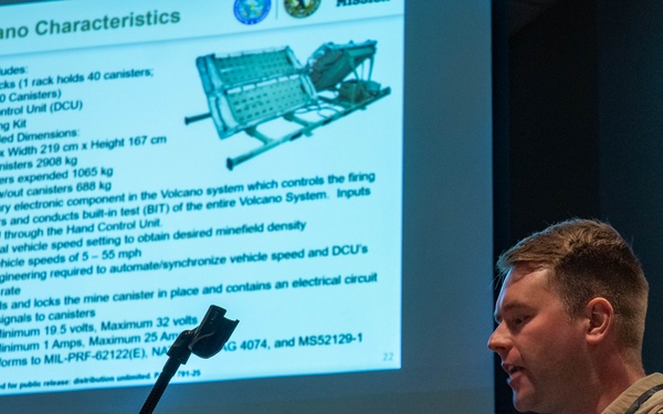 PM CCS demonstrates the M139 Volcano