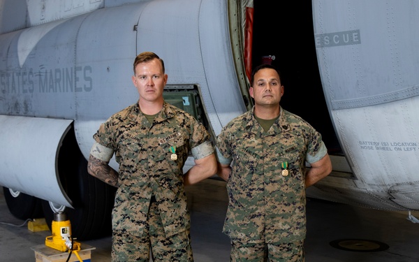 VMGR-352 NAM Ceremony