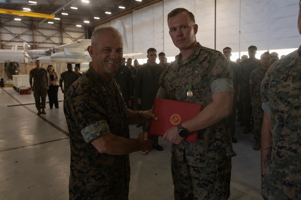 VMGR-352 NAM Ceremony