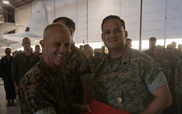 VMGR-352 NAM Ceremony