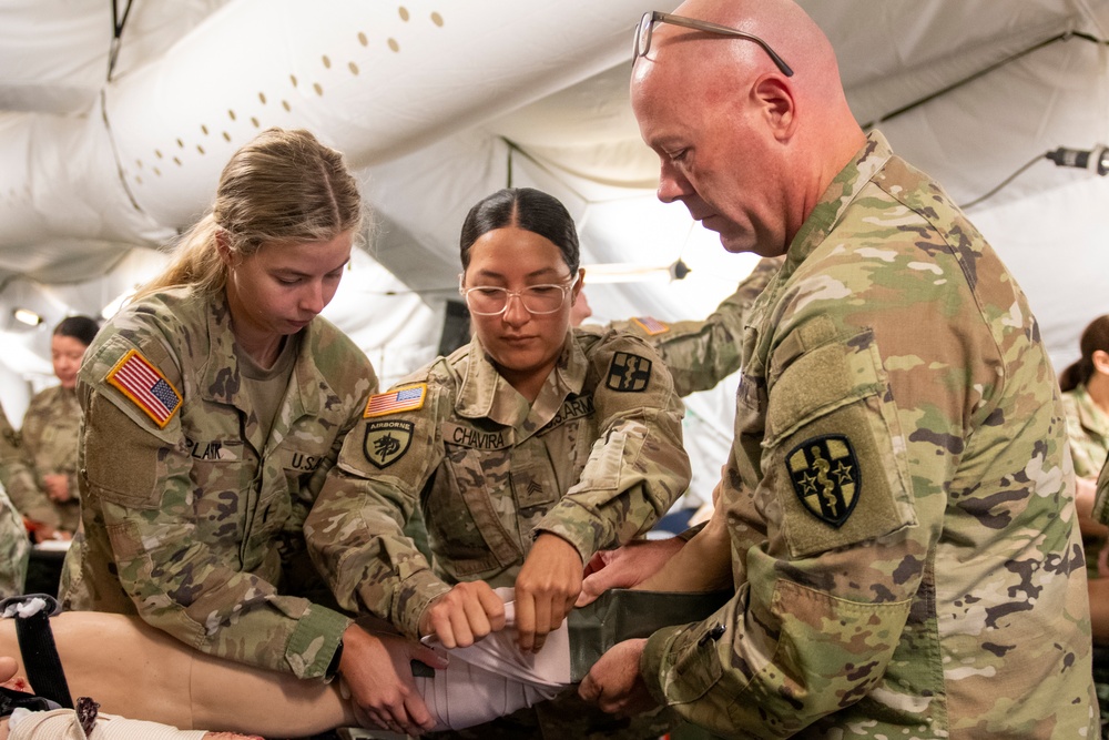 'Warrior Medics' acquire new skills, knowledge in ANC Operational Nursing Event