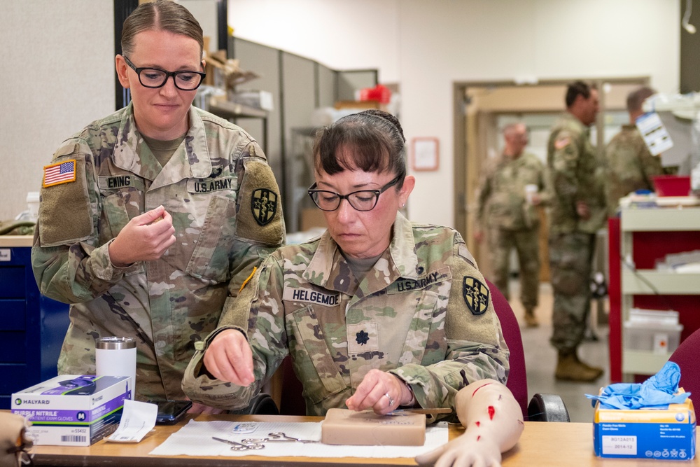 'Warrior Medics' acquire new skills, knowledge in ANC Operational Nursing Event