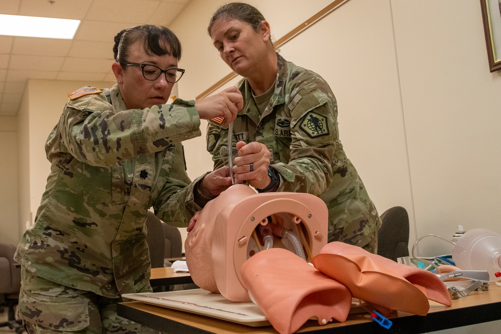 'Warrior Medics' acquire new skills, knowledge in ANC Operational Nursing Event