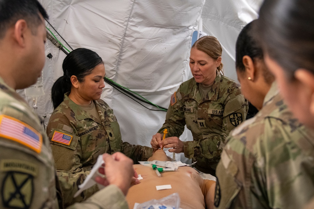 'Warrior Medics' acquire new skills, knowledge in ANC Operational Nursing Event