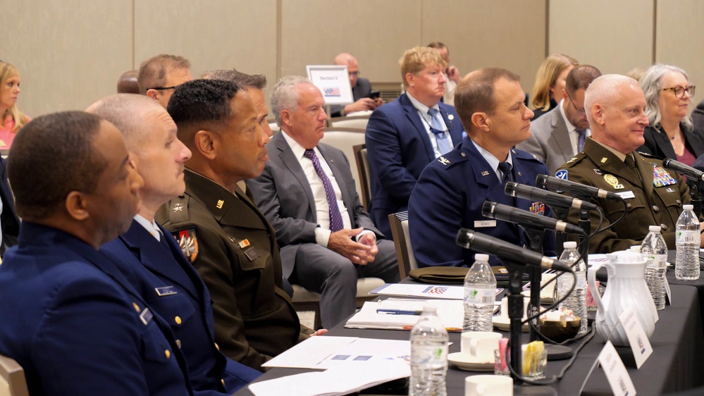 Adjutant General joins military commanders in brief to governor