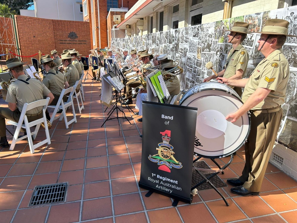 U.S. 7th Fleet Band in Brisbane