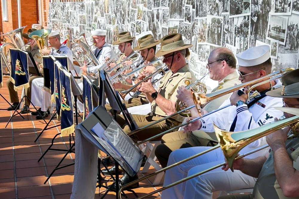U.S. 7th Fleet Band in Brisbane