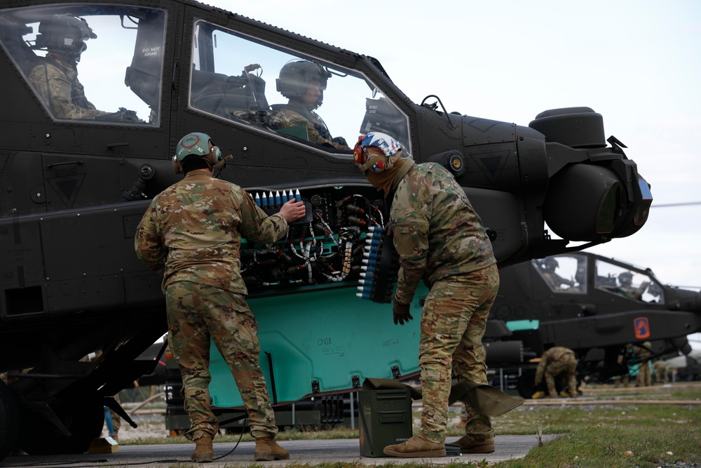 1-3 Attack Battalion Conducts Aerial Gunnery