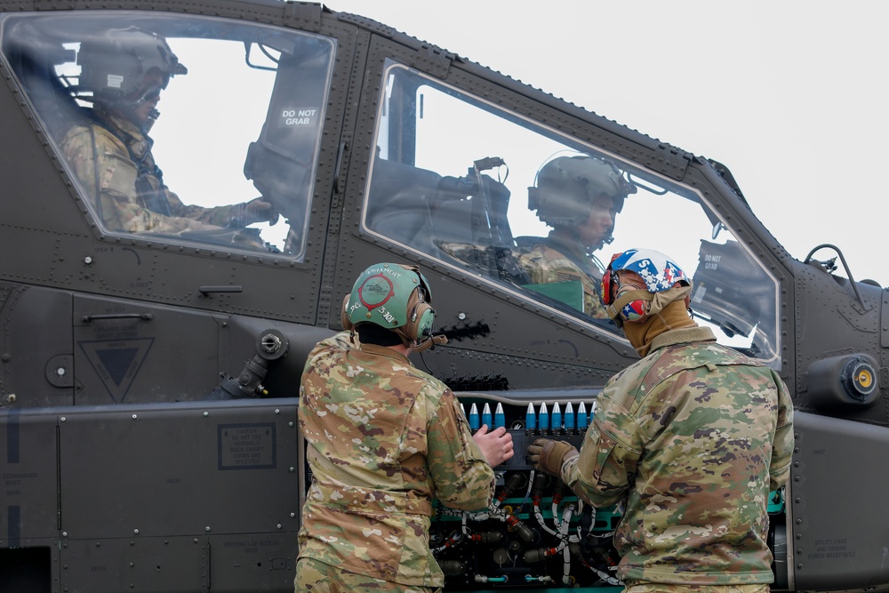 1-3 Attack Battalion Conducts Aerial Gunnery