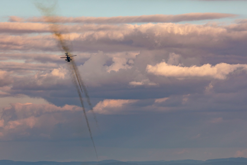 1-3 Attack Battalion Conducts Aerial Gunnery