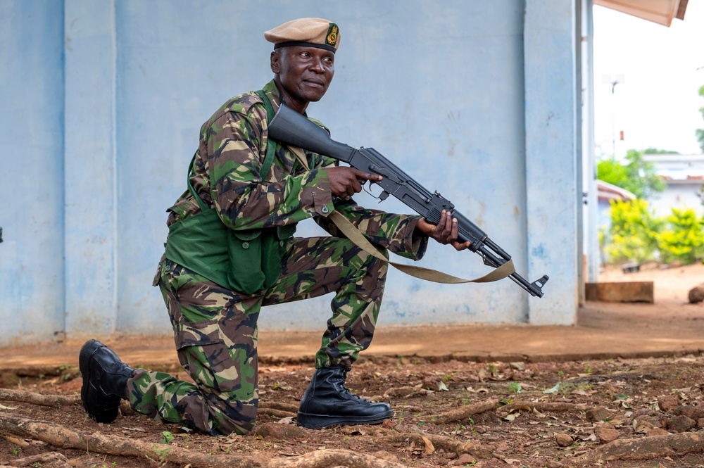 91st Civil Affairs Battalion Concludes Joint Combined Exchange Training with Sierra Leone Special Forces