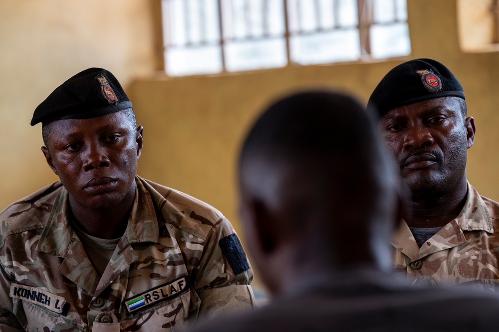 91st Civil Affairs Battalion Concludes Joint Combined Exchange Training with Sierra Leone Special Forces