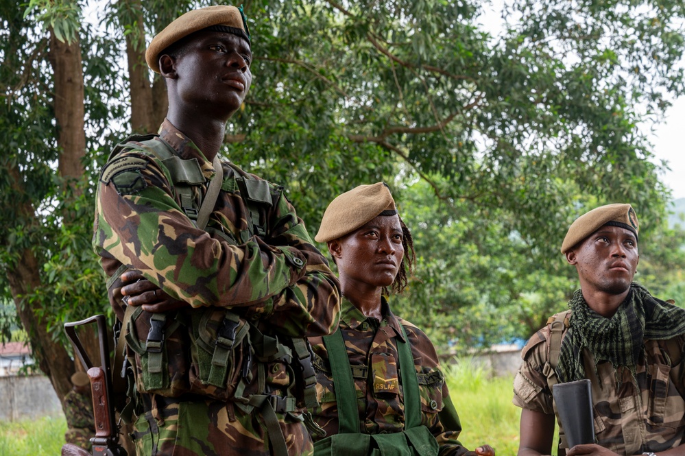 91st Civil Affairs Battalion Concludes Joint Combined Exchange Training with Sierra Leone Special Forces