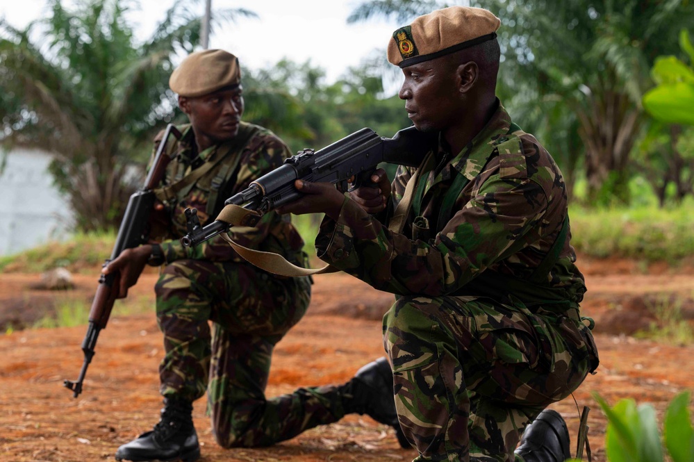 91st Civil Affairs Battalion Concludes Joint Combined Exchange Training with Sierra Leone Special Forces