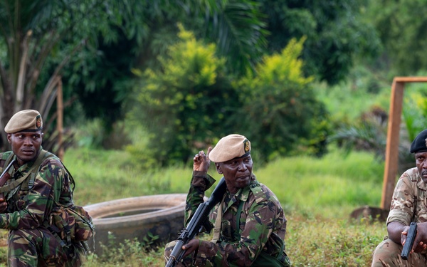 91st Civil Affairs Battalion Concludes Joint Combined Exchange Training with Sierra Leone Special Forces