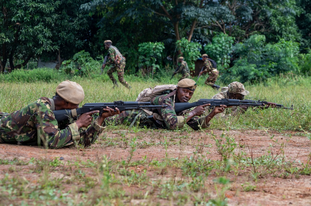 91st Civil Affairs Battalion Concludes Joint Combined Exchange Training with Sierra Leone Special Forces
