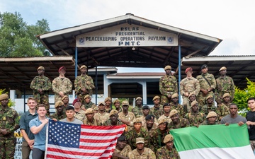 91st Civil Affairs Battalion Concludes Joint Combined Exchange Training with Sierra Leone Special Forces