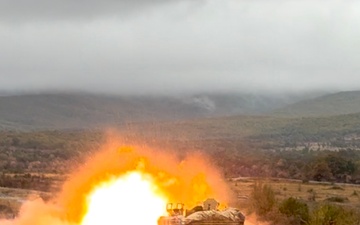 1st ABCT, 1st Infantry Division, M1A2 Abrams Conduct Table VI Gunnery at Novo Selo Training Area