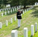 Military Funeral Honors are Conducted for U.S. Marine Corps Capt. Frederick Smith in Section 34