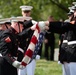 Military Funeral Honors are Conducted for U.S. Marine Corps Capt. Frederick Smith in Section 34