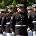 Military Funeral Honors are Conducted for U.S. Marine Corps Capt. Frederick Smith in Section 34