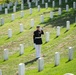 Military Funeral Honors are Conducted for U.S. Marine Corps Capt. Frederick Smith in Section 34