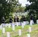 Military Funeral Honors are Conducted for U.S. Marine Corps Capt. Frederick Smith in Section 34