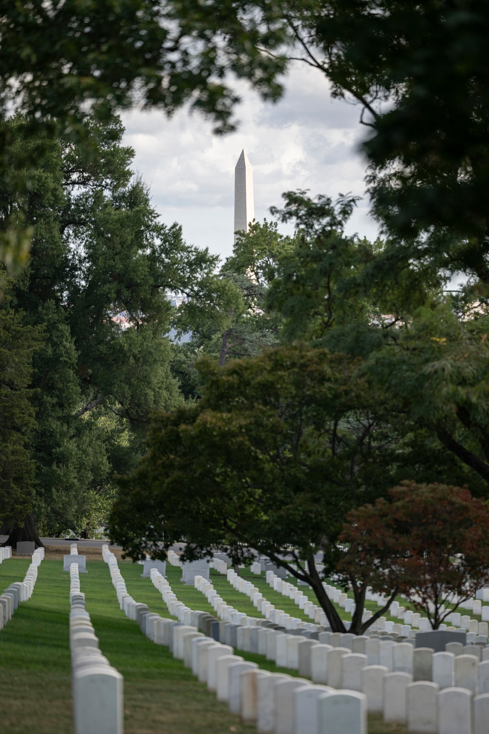 Military Funeral Honors are Conducted for U.S. Marine Corps Capt. Frederick Smith in Section 34