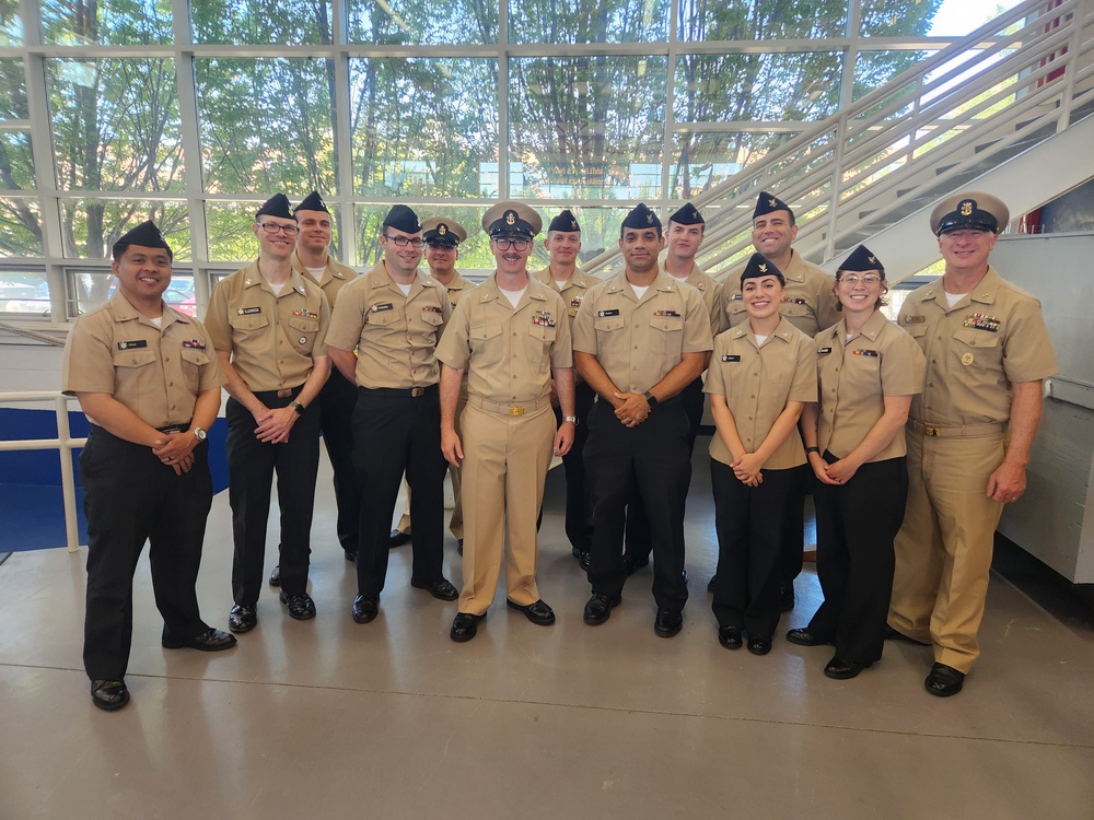 Chief Pinning Ceremony, MUC Ed Reid