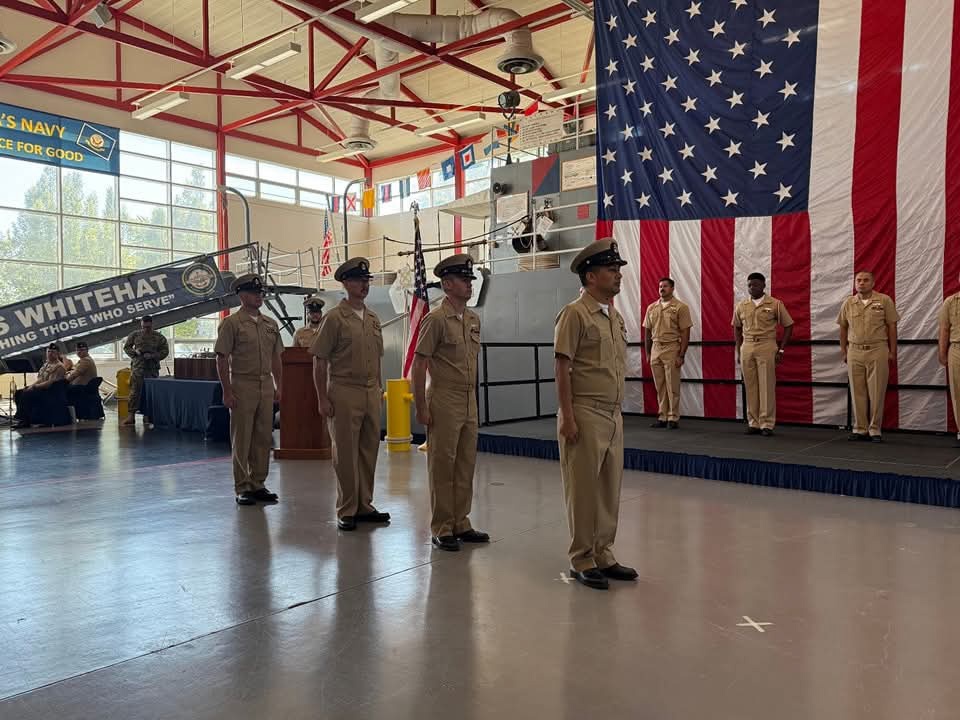 Chief Pinning Ceremony, MUC Ed Reid