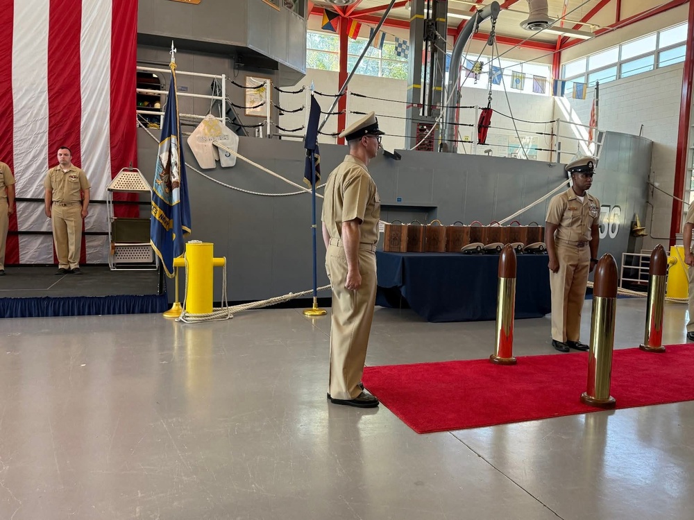 Chief Pinning Ceremony, MUC Ed Reid