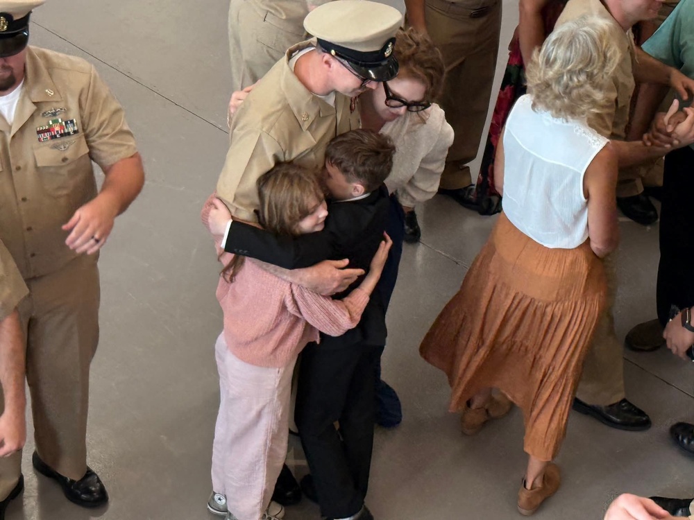 Chief Pinning Ceremony, MUC Ed Reid