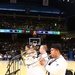 Navy Band Great Lakes Performs at WNBA