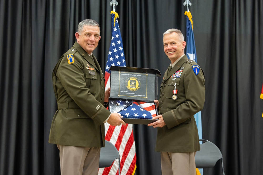 Maj. Gen. Michael Wickman Retires