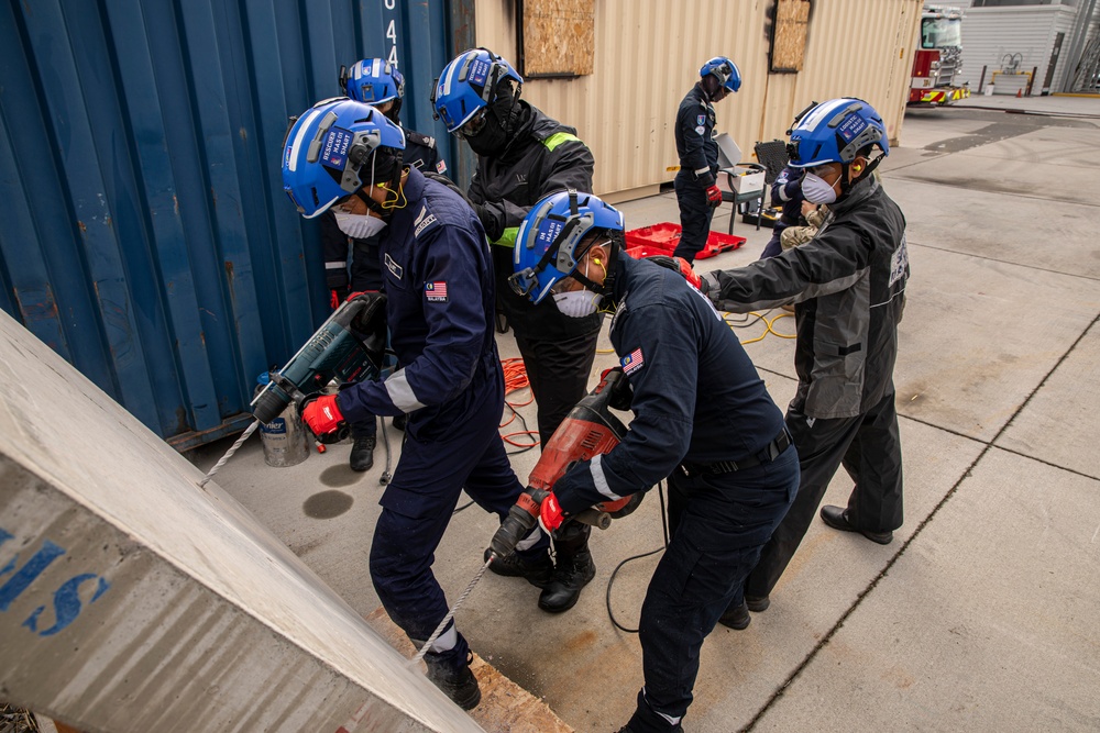 Washington National Guard, State Agencies Host Disaster Response Training with Malaysian Partners