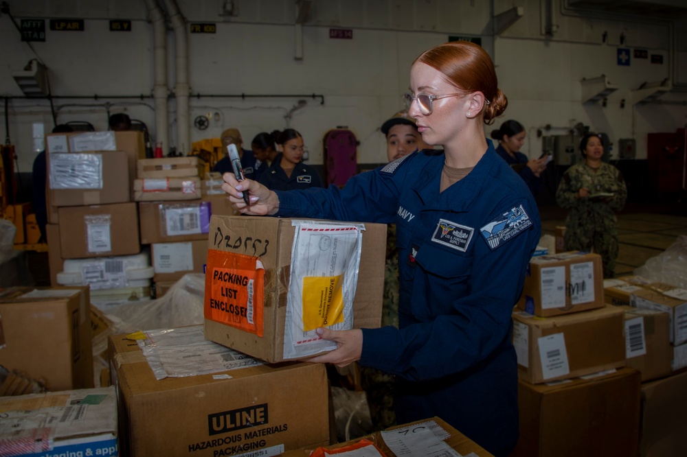 USS Carl Vinson conducts routine operations