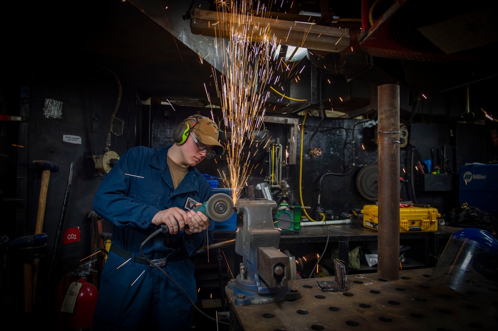 USS Carl Vinson conducts routine operations