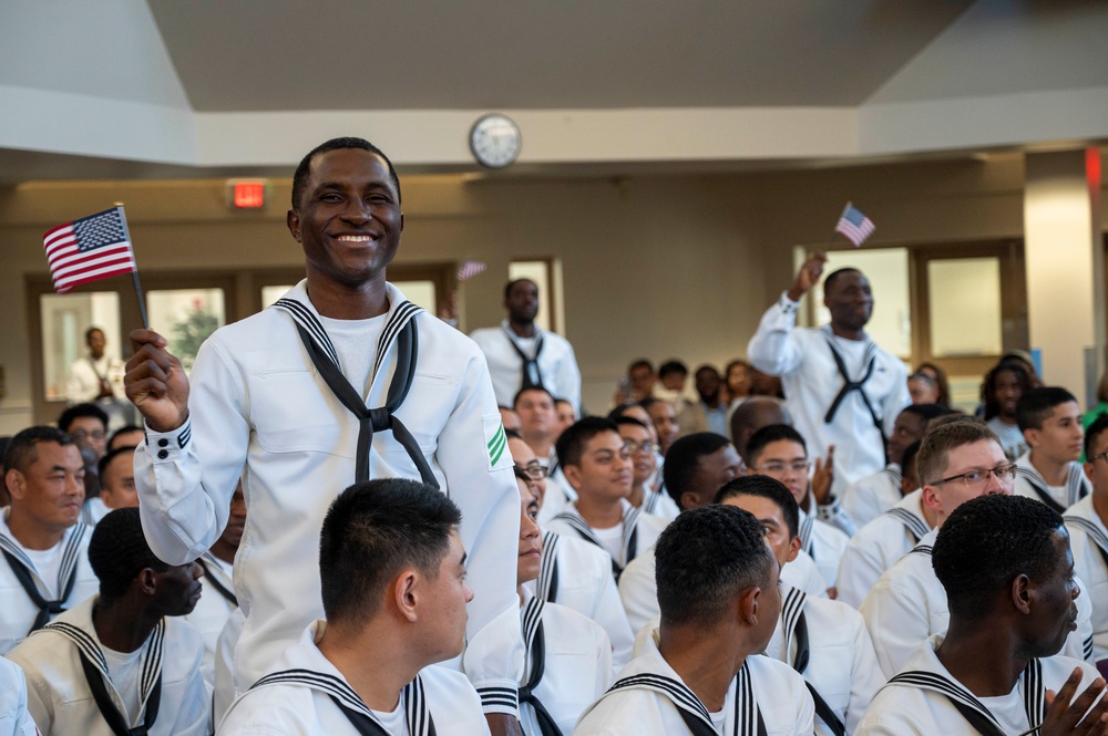 Recruit Training Command Naturalization Ceremony