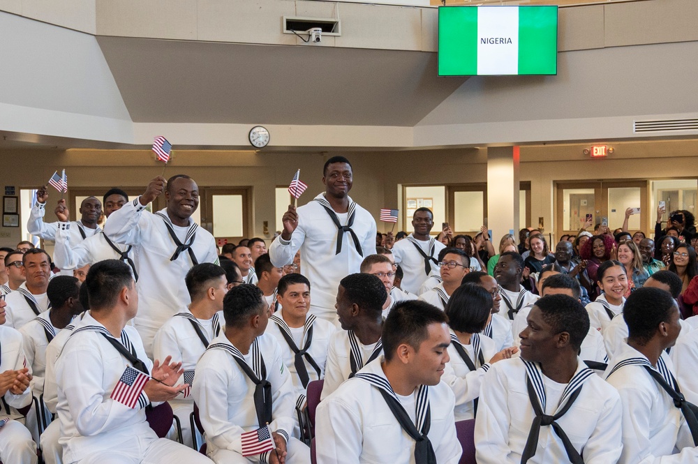 Recruit Training Command Naturalization Ceremony