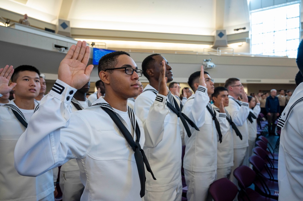 Recruit Training Command Naturalization Ceremony