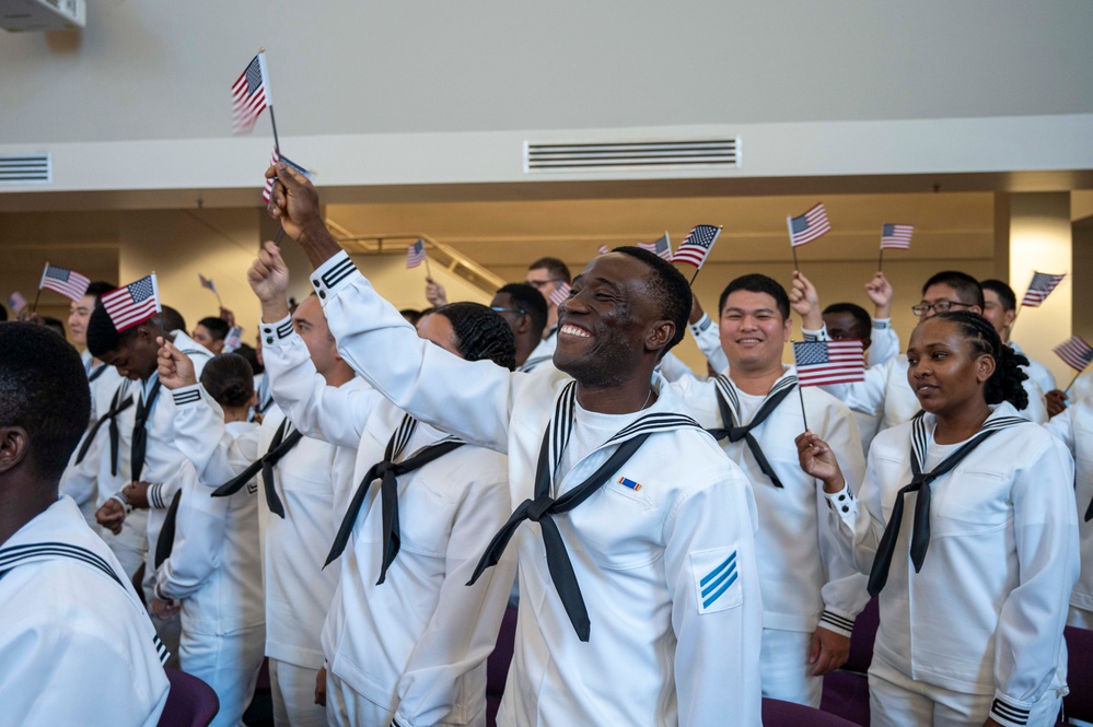 Recruit Training Command Naturalization Ceremony
