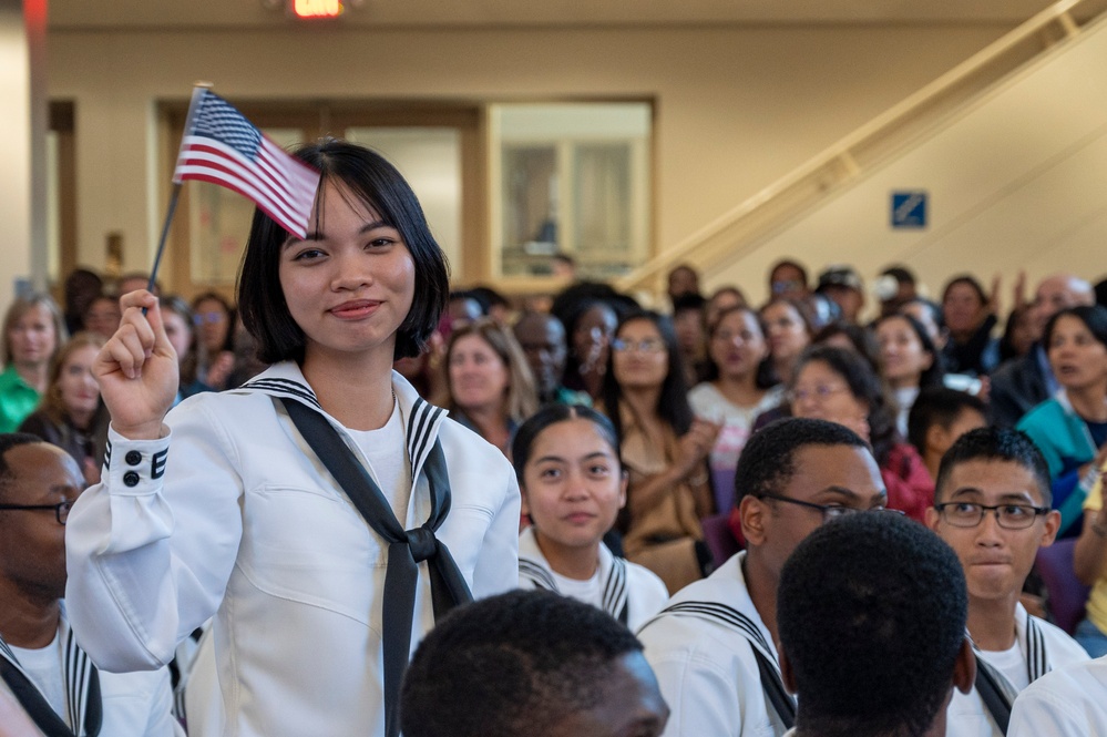 Recruit Training Command Naturalization Ceremony