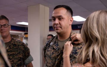 6th Marine Corps District GySgt. Fico Promotion