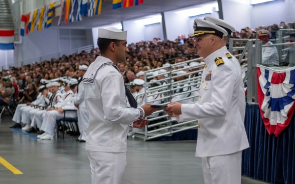 Recruit Training Command Oct. 2, 2025 Pass-In-Review